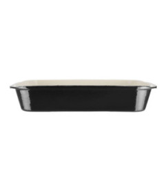 Plat à rôtir en fonte Vogue noir 405 x 250mm