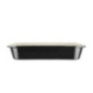 Plat à rôtir en fonte Vogue noir 405 x 250mm