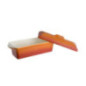 Terrine en fonte Vogue orange 1,3L