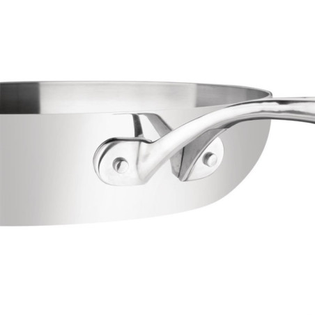 Poêle induction triple épaisseur Vogue Tri Wall 280mm
