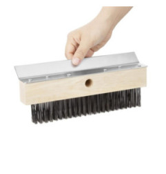 Brosse grattoir pour four à pizza Vogue