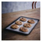Plaque à pâtisserie antiadhésive en acier carbone Vogue 370 x 257mm