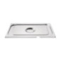 Couvercle inox GN 1/1 avec encoche Vogue