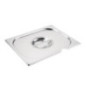 Couvercle inox GN 1/2 avec encoche Vogue