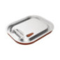 Couvercle hermétique inox et silicone Vogue GN 1/2