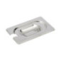 Couvercle inox avec encoche GN 1/9 Gastro M 