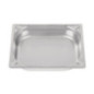 Bac inox 18/10 GN 1/2 professionnel Vogue 65mm