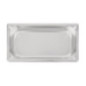 Bac inox 18/10 GN 1/3 professionnel Vogue 65mm