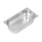 Bac inox 18/10 GN 1/3 professionnel Vogue 100mm