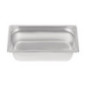 Bac inox 18/10 GN 1/3 professionnel Vogue 100mm