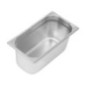 Bac inox 18/10 GN 1/3 professionnel Vogue 150mm