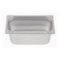 Bac inox 18/10 GN 1/3 professionnel Vogue 150mm