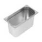 Bac inox 18/10 GN 1/3 professionnel Vogue 200mm