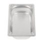 Bac inox 18/10 GN 1/4 Vogue 65mm