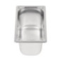 Bac inox 18/10 GN 1/4 Vogue 150mm