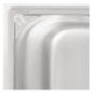 Bac inox 18/10 GN 1/4 Vogue 150mm