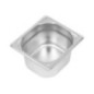 Bac inox 18/10 GN 1/6 professionnel Vogue 100mm