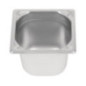 Bac inox 18/10 GN 1/6 professionnel Vogue 150mm