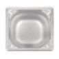 Bac inox 18/10 GN 1/6 professionnel Vogue 150mm