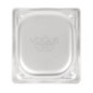 Bac inox 18/10 GN 1/6 professionnel Vogue 150mm