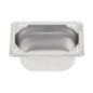Bac inox 18/10 GN 1/9 professionnel Vogue 100mm