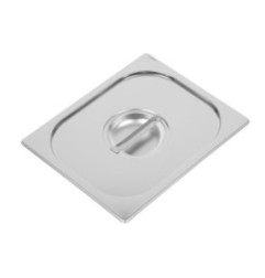 Couvercle inox 18/10 professionnel Vogue GN 1/2