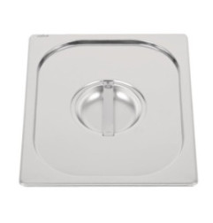 Couvercle inox 18/10 professionnel Vogue GN 1/2