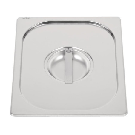 Couvercle inox 18/10 professionnel Vogue GN 1/2