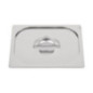 Couvercle inox 18/10 professionnel Vogue GN 1/2