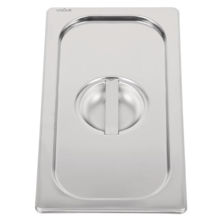 Couvercle inox 18/10 professionnel Vogue GN 1/3