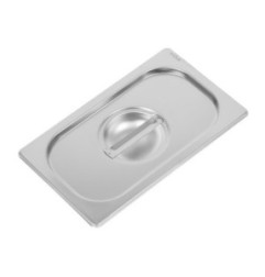 Couvercle inox 18/10 professionnel Vogue GN 1/4