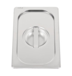 Couvercle inox 18/10 professionnel Vogue GN 1/4