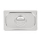 Couvercle inox 18/10 professionnel Vogue GN 1/4