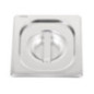 Couvercle inox 18/10 professionnel Vogue GN 1/6