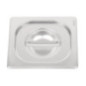 Couvercle inox 18/10 professionnel Vogue GN 1/6