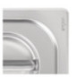 Couvercle inox 18/10 professionnel Vogue GN 1/6