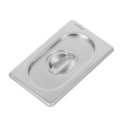 Couvercle inox 18/10 professionnel Vogue GN 1/9