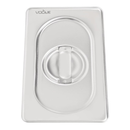 Couvercle inox 18/10 professionnel Vogue GN 1/9