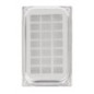 Bac inox 18/10 perforé GN 1/1 professionnel Vogue 65mm