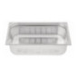 Bac inox 18/10 perforé GN 1/1 professionnel Vogue 150mm