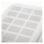 Bac inox 18/10 perforé GN 1/1 professionnel Vogue 150mm