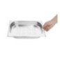 Bac inox perforé GN 1/2 40mm Vogue