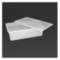 Bac en polypropylène GN 1/1 150mm Vogue (Lot de 2) Bac en polypropylène GN 1/1 150mm Vogue (Lot de 2)