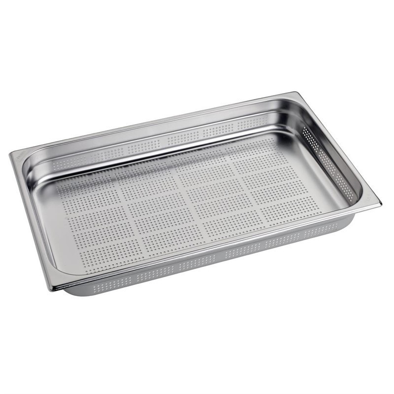 Bac inox perforé GN1/1 Gastro M 65mm
