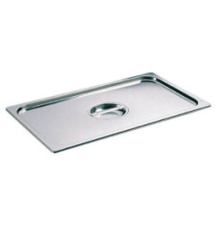 Couvercle Gastronorme GN1/1 en acier inoxydable Matfer Bourgeat