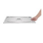 Couvercle GN 1/1 inox Vogue