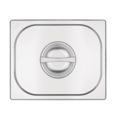Couvercle GN 1/2 inox Vogue