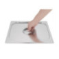 Couvercle GN 2/3 inox Vogue