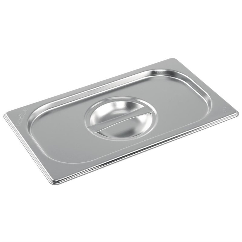 Couvercle GN 1/4 inox Vogue