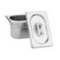 Couvercle GN 1/4 inox Vogue